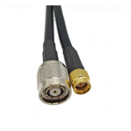 Cable LMR240 RP-TNC (Male) to SMA (Male) - 4 m
