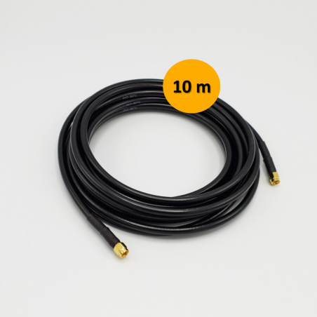 Cable LMR240 SMA (Male) to SMA (Male) - 10 m