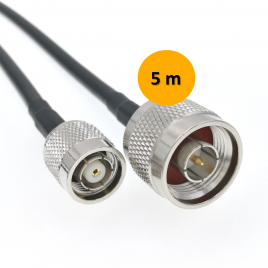 Cavo Antenna TNC-R (Male) / N-Type (Male)  - 5 m