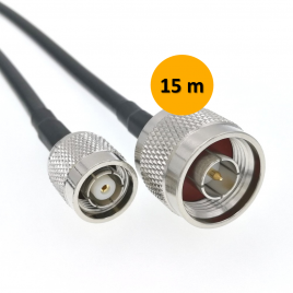 Cavo Antenna TNC-R (Male) / N-Type (Male) - 15 m