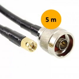 Antenna Cable SMA (Male) / N-Type (Male) - 5 m