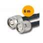 Antenna Cable TNC (Male) / TNC-R (Male) - 6m